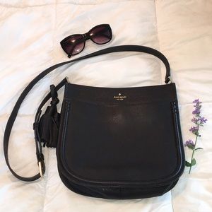 Kate Spade Black Pebble Leather Bag